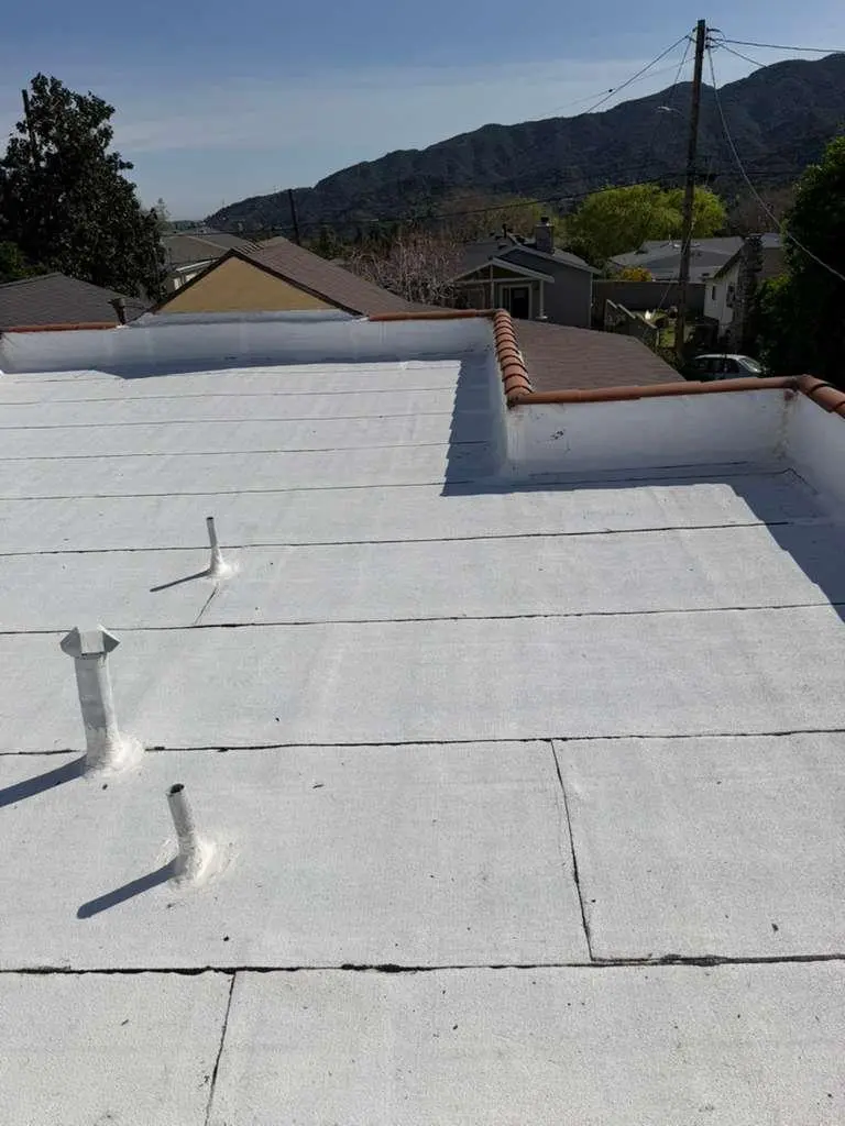 Flat Roof Installation — Pinnacle Roofing Systems project photo